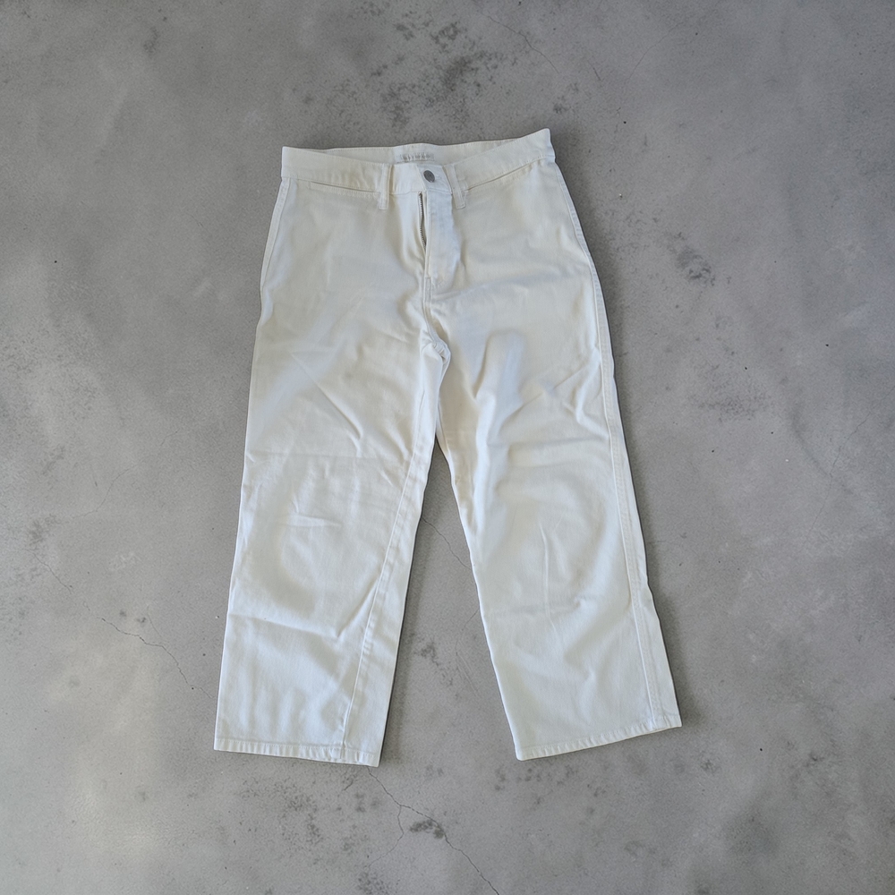 Lucky Brand Women's Cropped Jeans in Cream